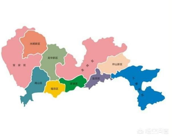 深圳市有几个区？